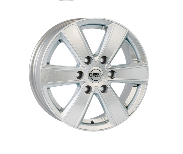 Mega Wheels Hercules 6 Silver